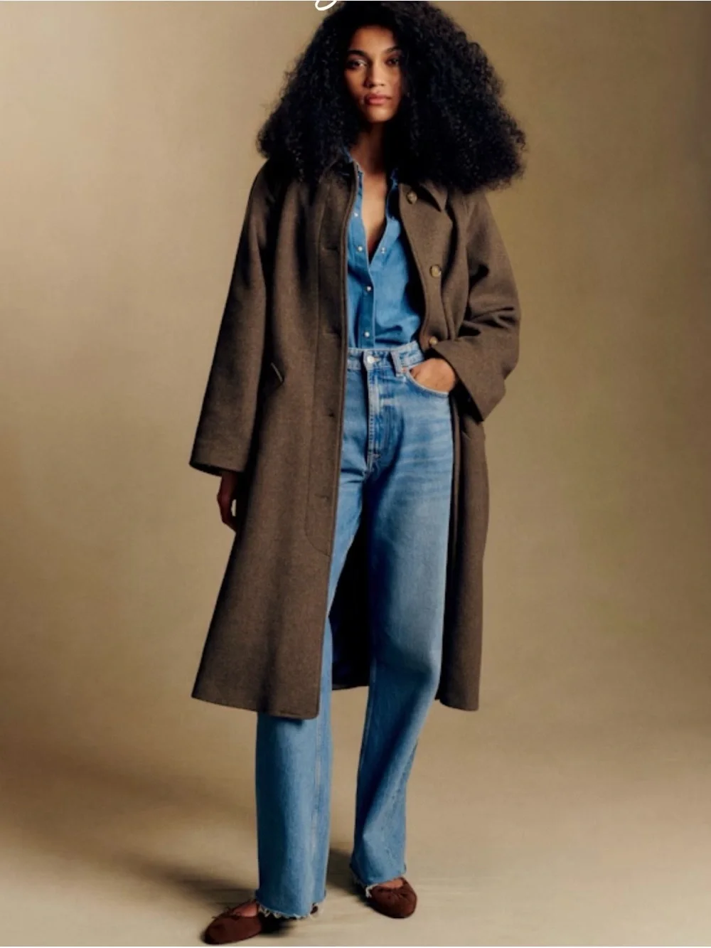 Sezane wool coat